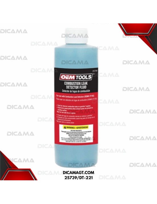 LIQUIDO FUGA DE COMBUSTIÓN GASOLINA OEM TOOLS 25739/DT-221