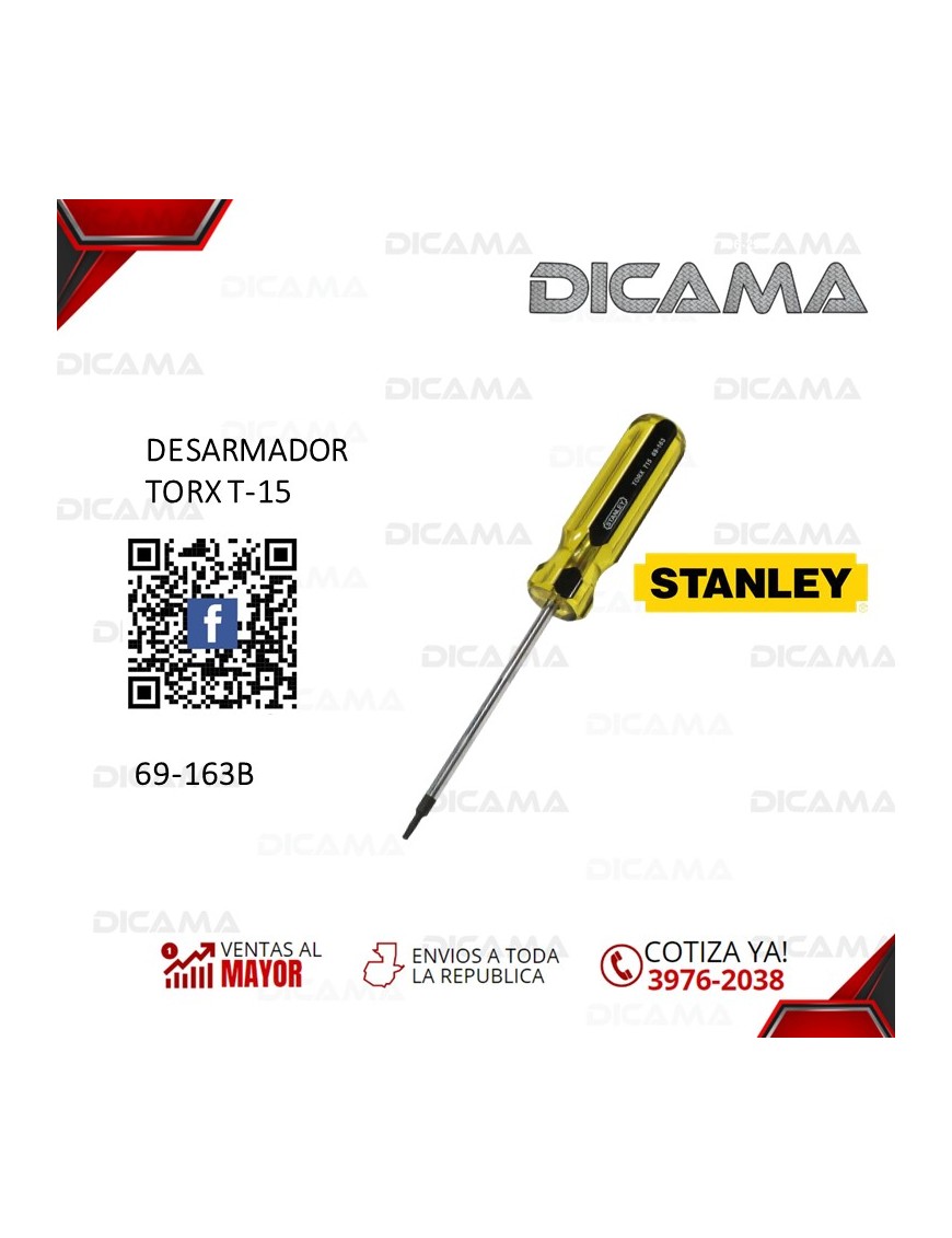 DESARMADOR TORX T-15