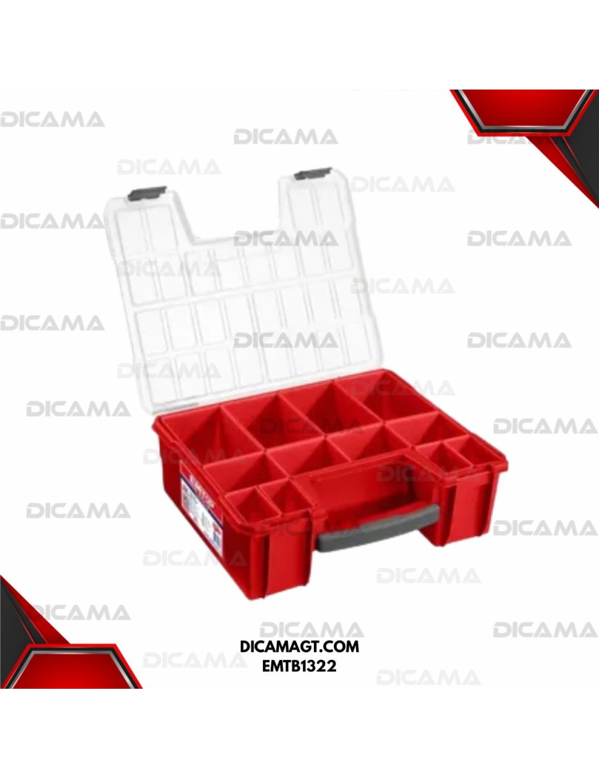 CAJA ORGANIZADORA DE PLASTICO 13.5 PLG EMTOP EMTB1322