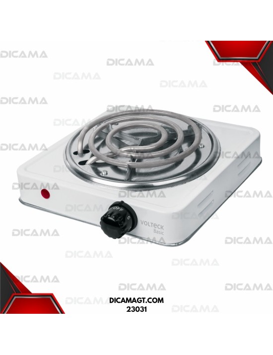 ESTUFA ELECTRICA 1 PARILLA CUADRADA BASICA VOLTECK 23031