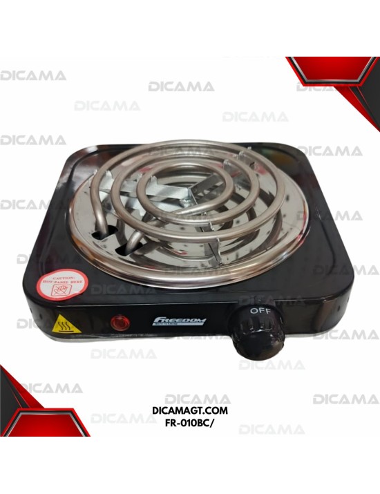ESTUFA ELECTRICA 1 QUEMADORES 120 VOLTIOS FRST1H FREEDOM FR-010BC/