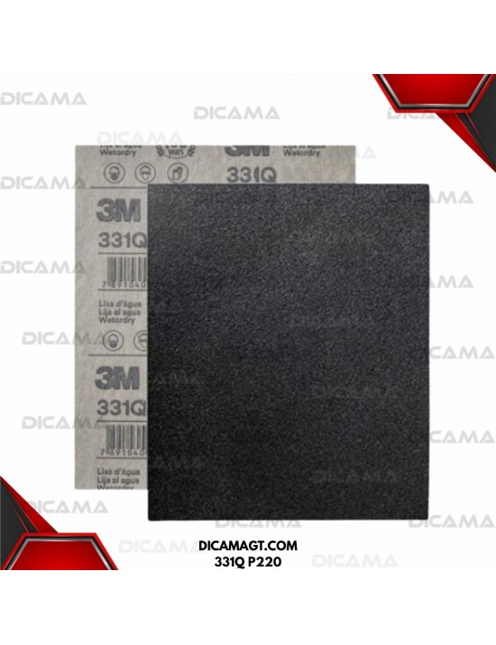 LIJA AGUA TRIMITE GRANO #220 04021 3M 331Q P220