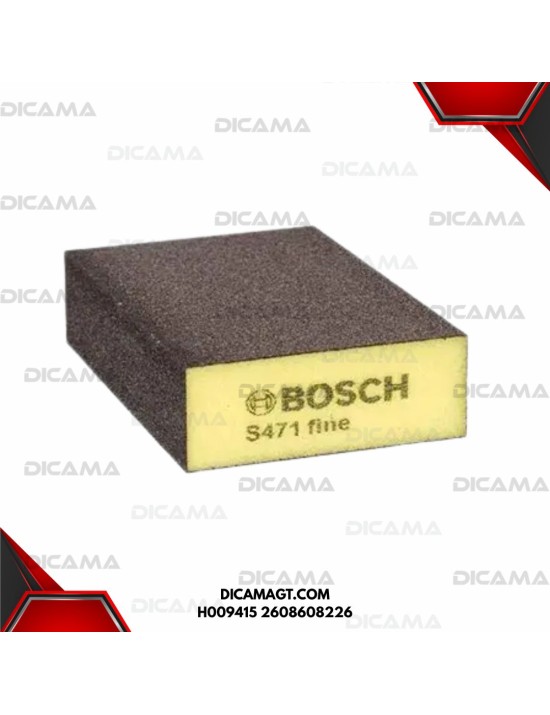 ESPONJA DE LIJA TACO FINO BULK BOSCH H009415 2608608226