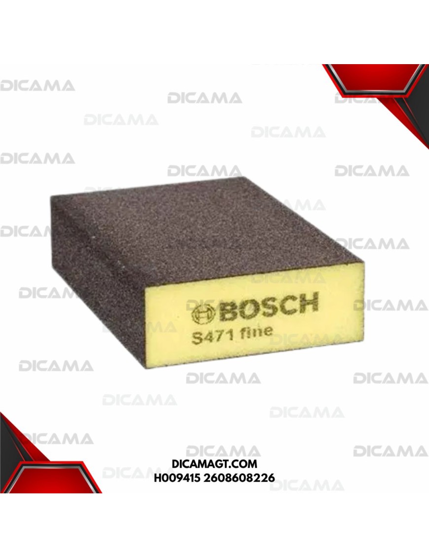 ESPONJA DE LIJA TACO FINO BULK BOSCH H009415 2608608226