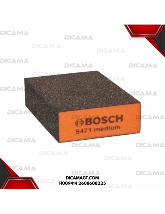 ESPONJA DE LIJA TACO MEDIO BULK BOSCH H009414 2608608225