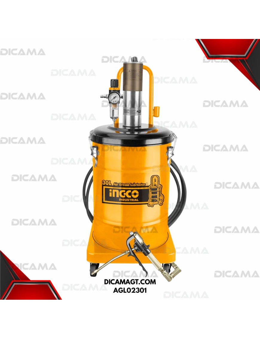ENGRASADORA NEUMATICA 30 LITROS 6-8BAR INGCO AGL02301