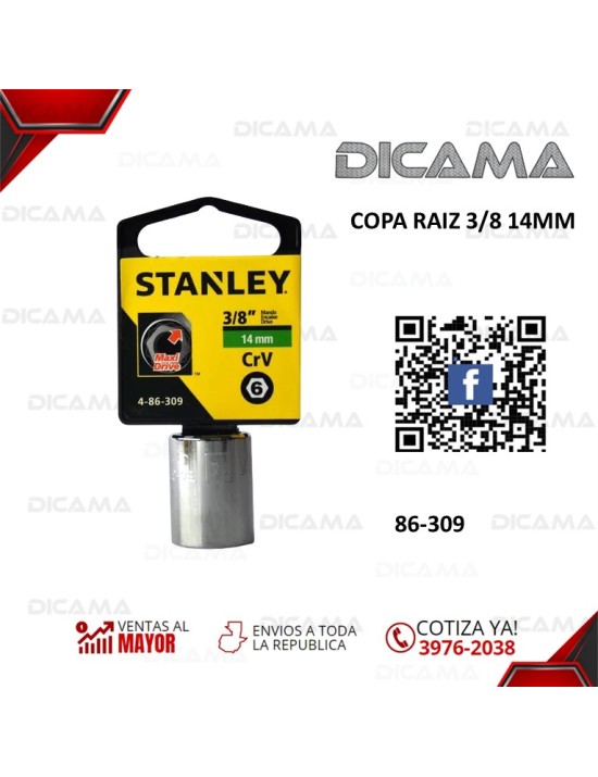 COPA RAIZ 3/8 14MM