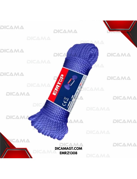 CUERDA 8MM X 15 METROS EMTOP EMRZ1308