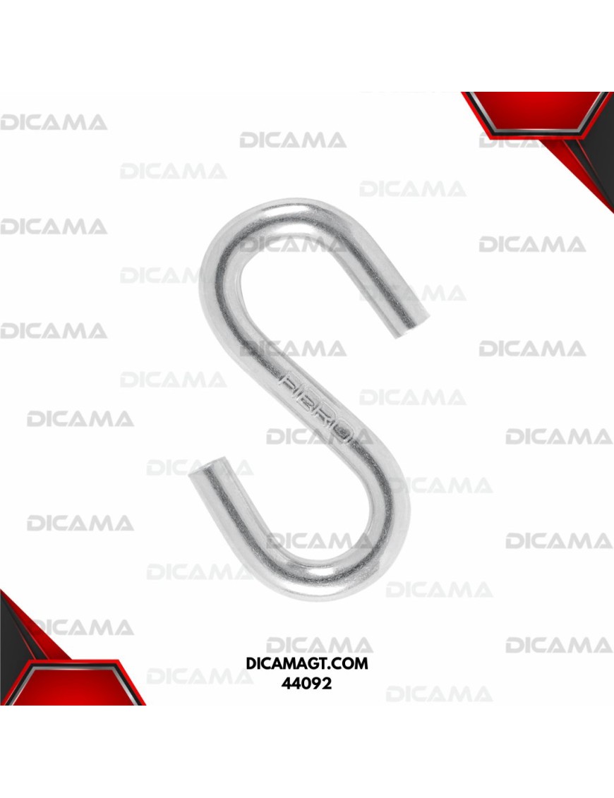 GANCHO S DE 1/4 DE ACERO PARA CABLE FIERO 44092