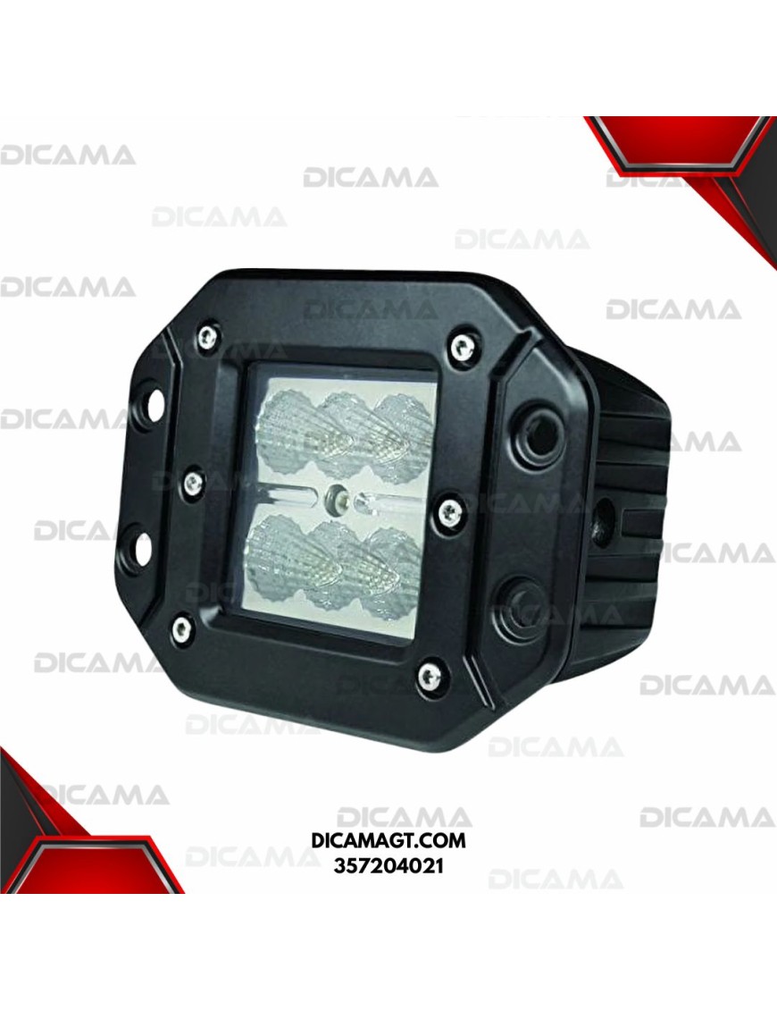 BARRA DE LUZ LED 6 RECTAGULAR 1000 LUMENS HELLA 357204021