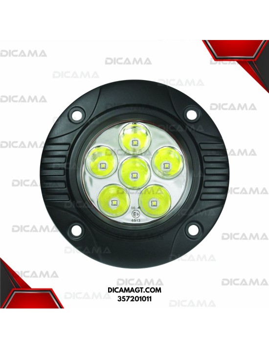 BARRA DE LUZ LED 6 REDONDA 995 LUMENS HELLA 357201011