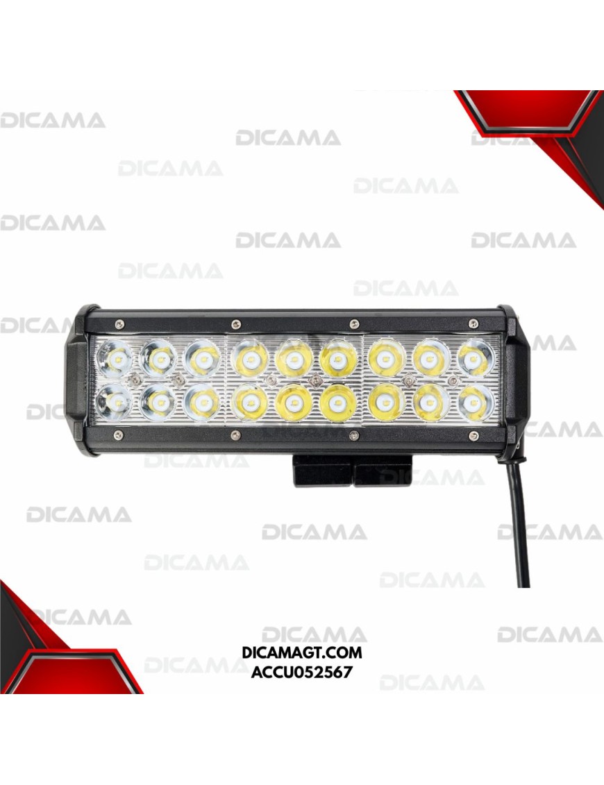 BARRA DE LUZ LED 18 REMACHES 54 WATTS ACCU052567