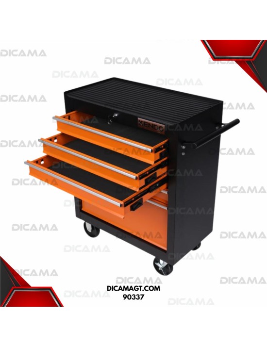 GABINETE METAL 5 GABETAS CON CON RODOS KENDO 90337