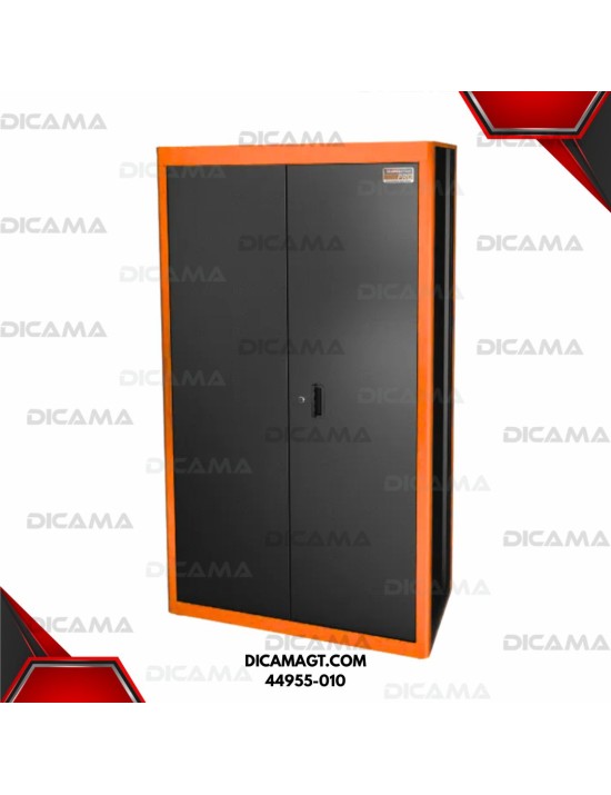 GABINETE PARA HERRAMIENTAS 2 PUERTAS NEGRO/NARANJA TRAMONTINA 44955-010