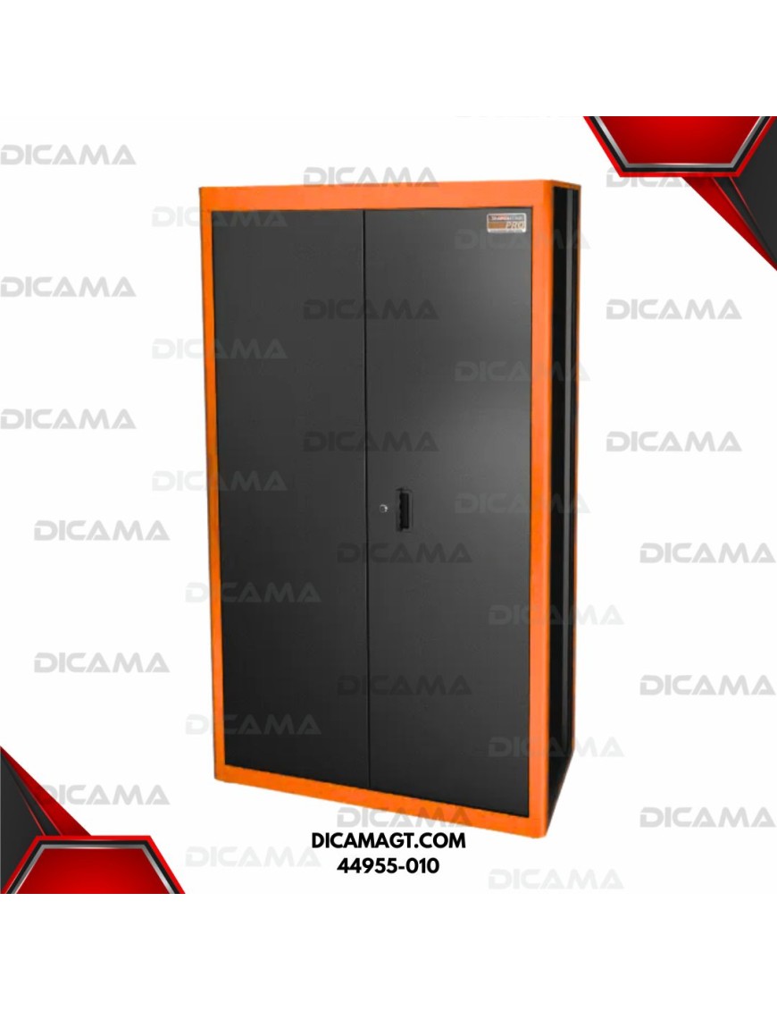 GABINETE PARA HERRAMIENTAS 2 PUERTAS NEGRO/NARANJA TRAMONTINA 44955-010