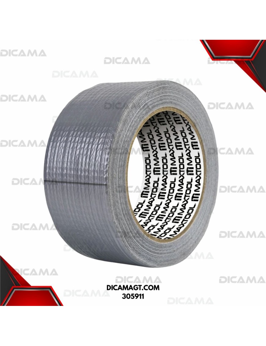 CINTA DUCTO TAPE 10 MTSX50MM MAXTOOL 305911