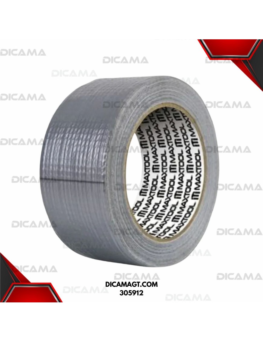 CINTA DUCTO TAPE 30MTS X 50MM MAXTOOL 305912