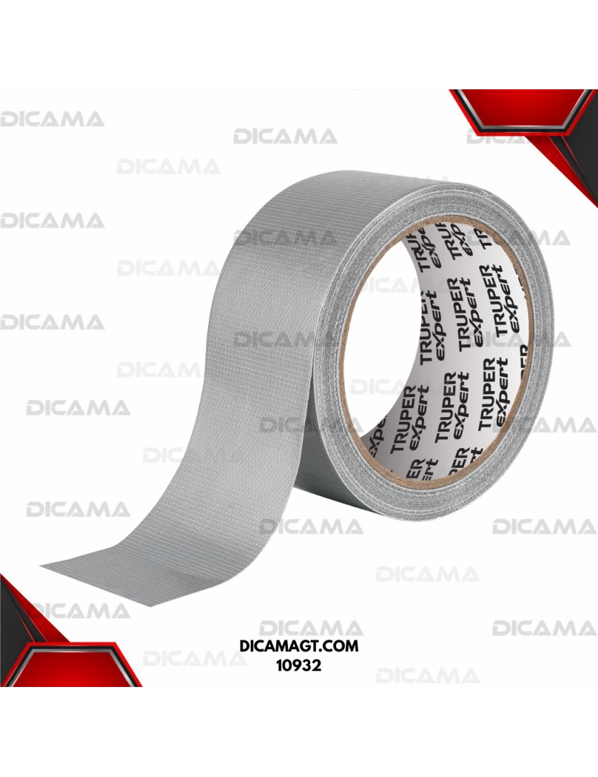 CINTA PARA DUCTO 10M X 48MM, ESPESOR 0.27MM TRUPER 10932