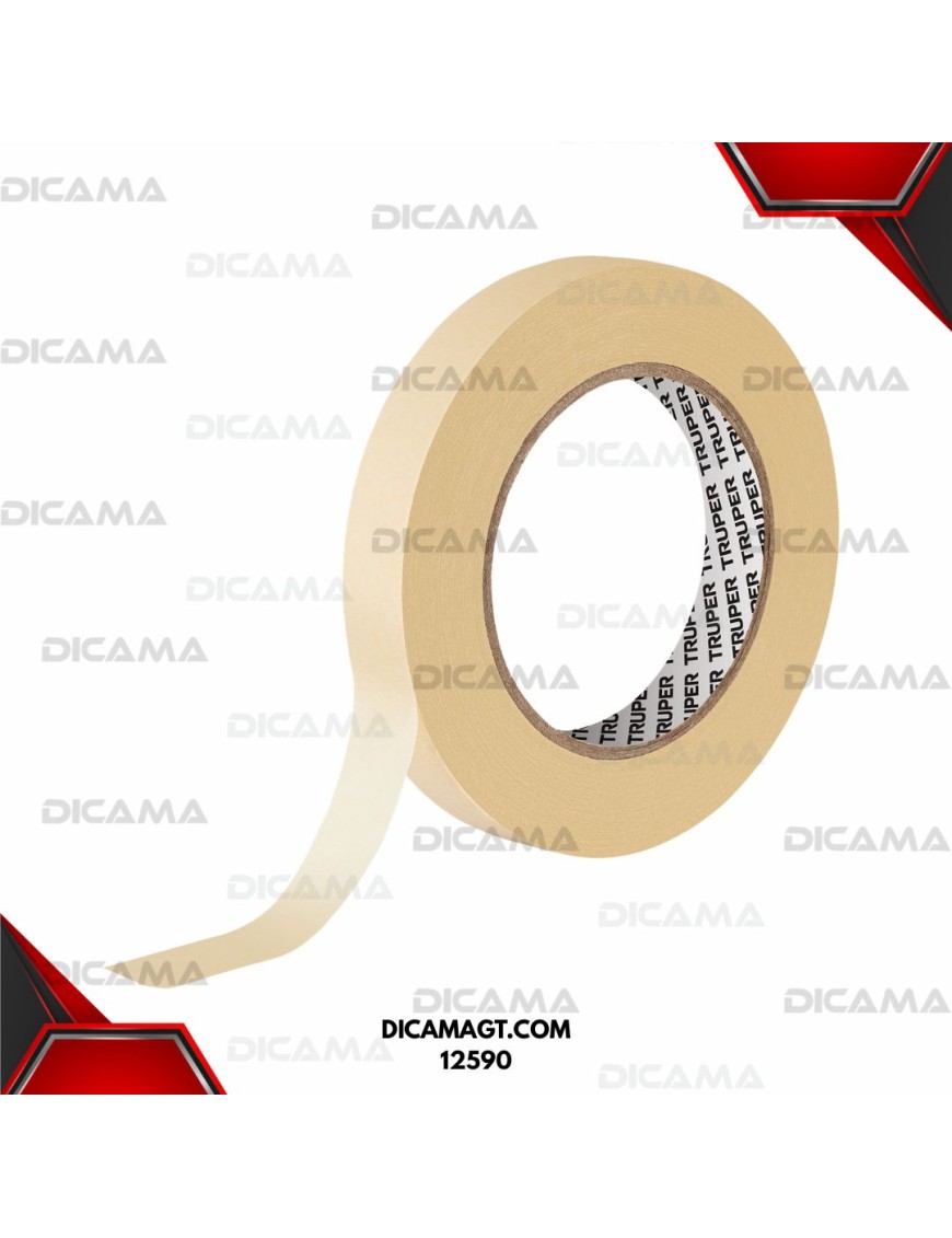 CINTA MASKING TAPE 3/4X 50 M TRUPER 12590