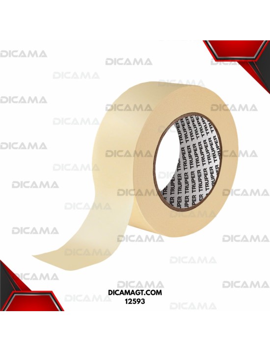 CINTA MASKING TAPE DE 2 X 50 M TRUPER 12593