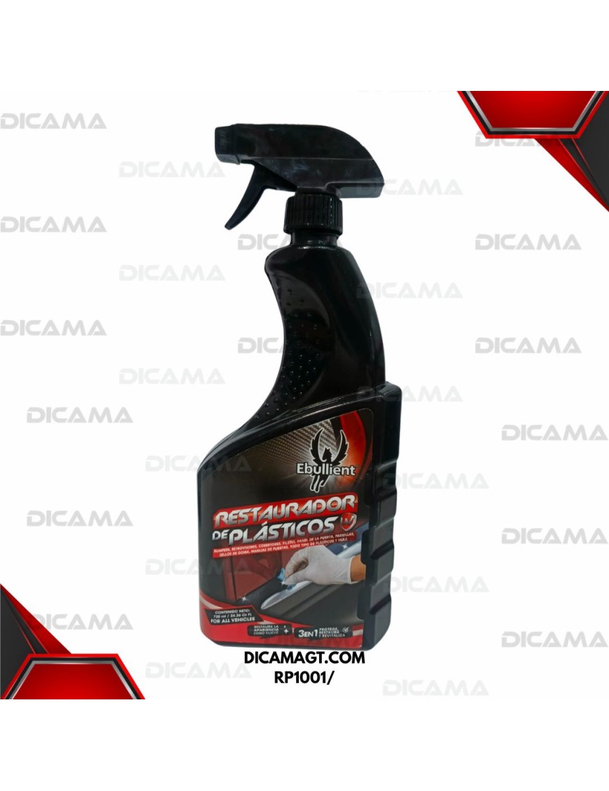RESTAURADOR DE PLASTICOS 24 ONZAS EBULLIENT RP1001/