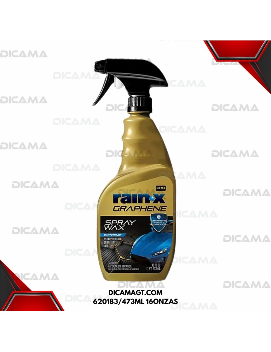 SPRAY GRAFENO CERA EN AERESOL RAINX 620183/473ML 16ONZAS
