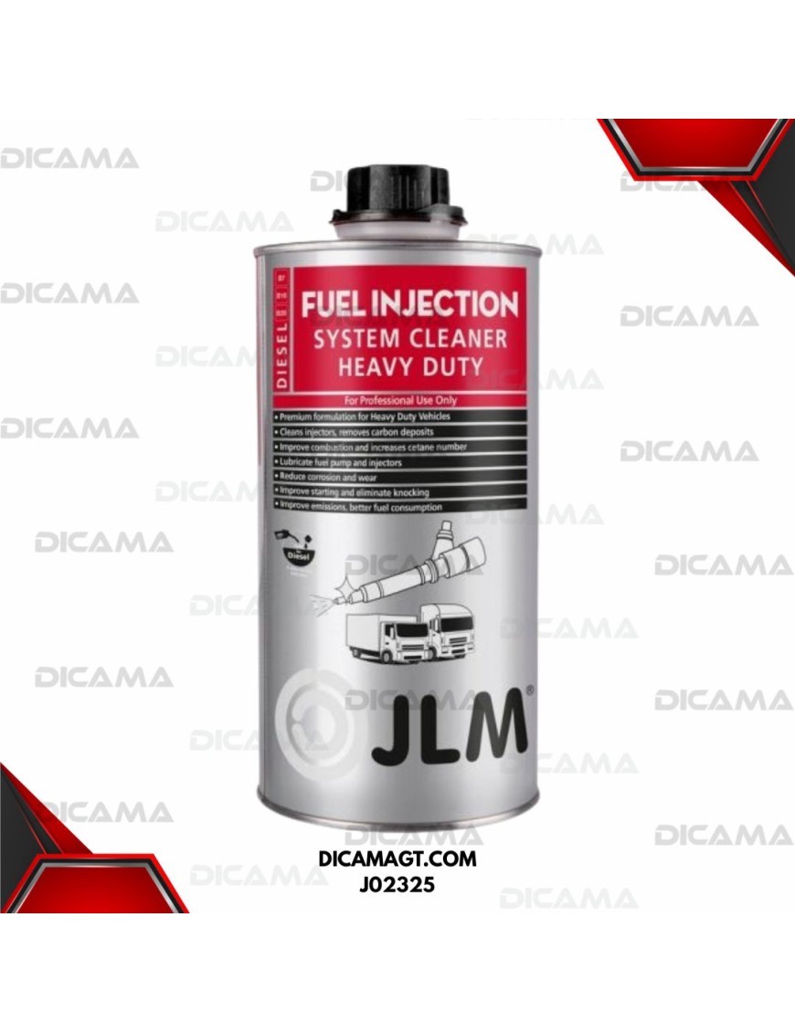 LIMPIADOR DE SISTEMAS DE INYECCION DIESEL HEAVY DUTY LITRO JLM J02325