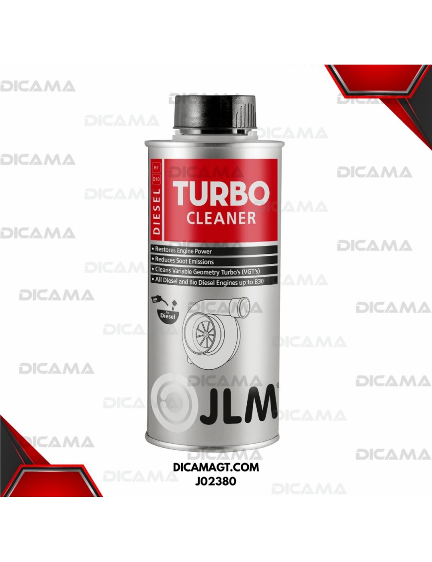 LIMPIADOR DE TURBO DIESEL 500 ML JLM J02380