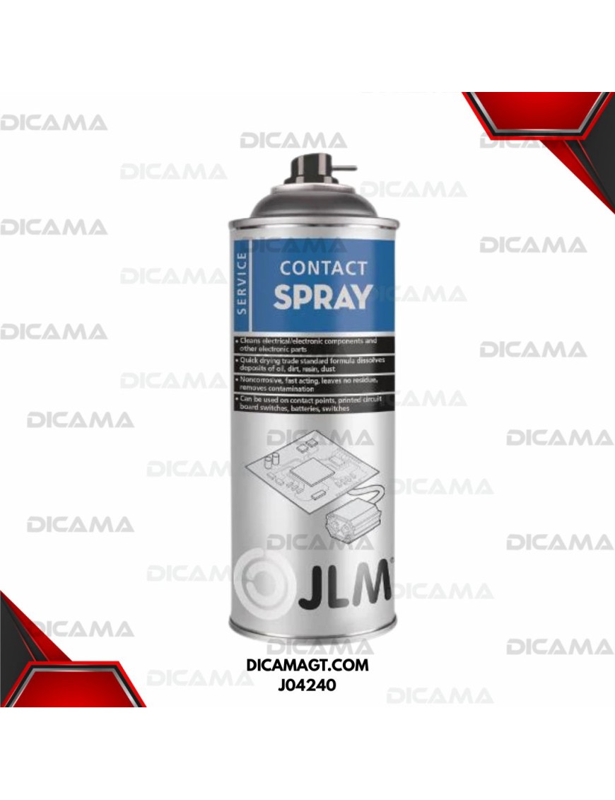 LIMPIADOR DE COMPONETES ELECTRICOS Y ELECTRONICOS 400 ML JLM J04240