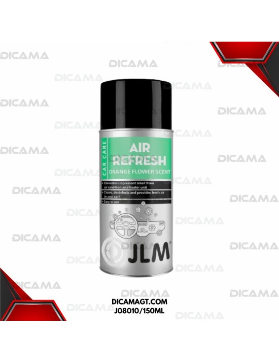 ELIMINADOR DE MALOS OLORES PARA A/C FLOR DE NARANJA JLM J08010/150ML