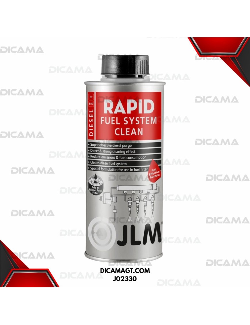LIMPIA DEL SISTEMA RAPIDO DIESEL JLM J02330