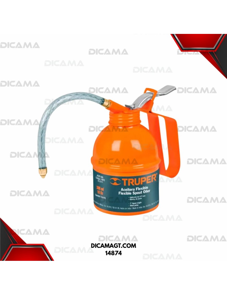 ACEITERA DE METAL 500ML (17 ONZAS) TRUPER 14874