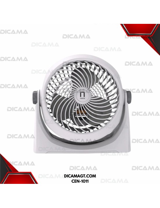 VENTILADOR DE PARED Y ESCRITORIO 10 GRIS CLARO NAVIA CEN-1011