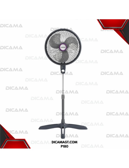 VENTILADOR DE PEDESTAL 18 NEGRO 45,72CM NAVIA P180
