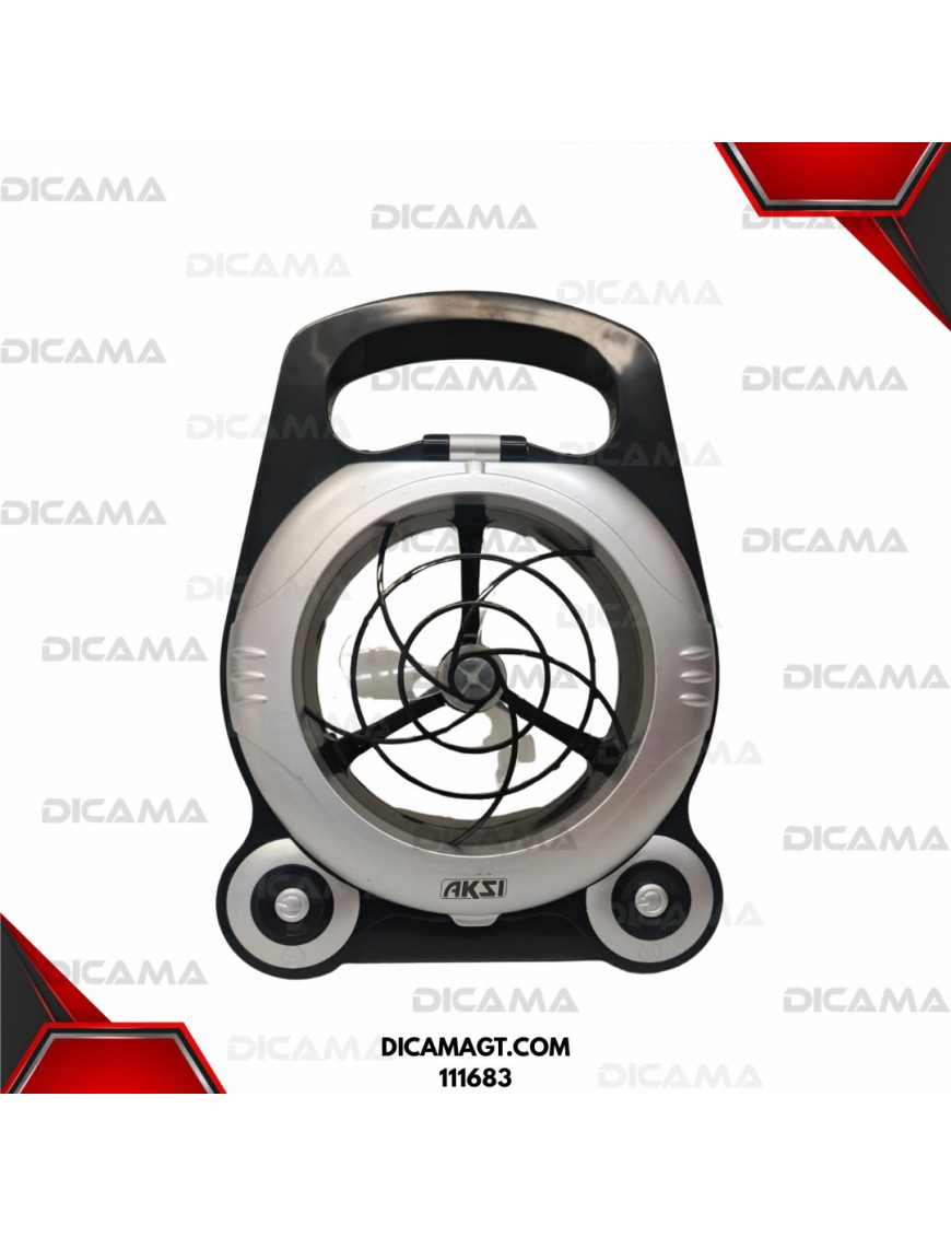 VENTILADOR DE PISO 3 EN 1 LAMPARA Y CARGADOR USB ASKI 111683