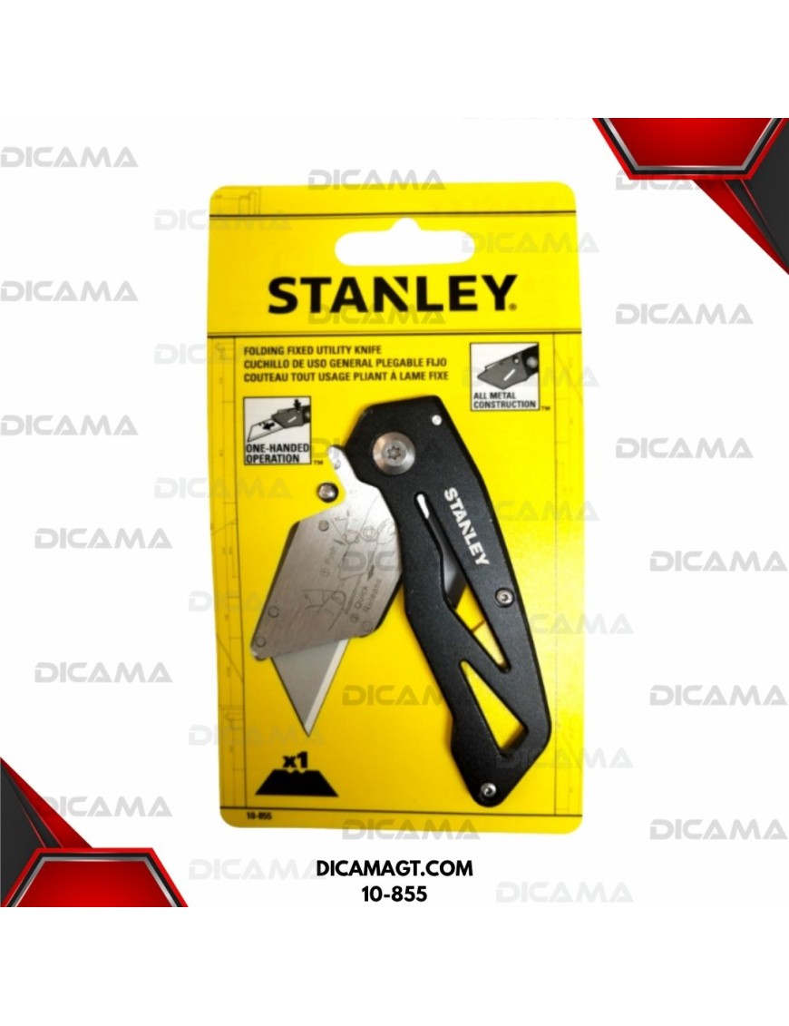 CUCHILLA DE BOLSILLO PEGABLE STANLEY 10-855