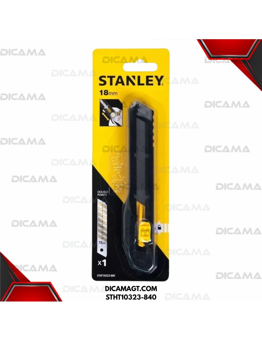 CUCHILLA ECONOMICA 18 MM STANLEY STHT10323-840