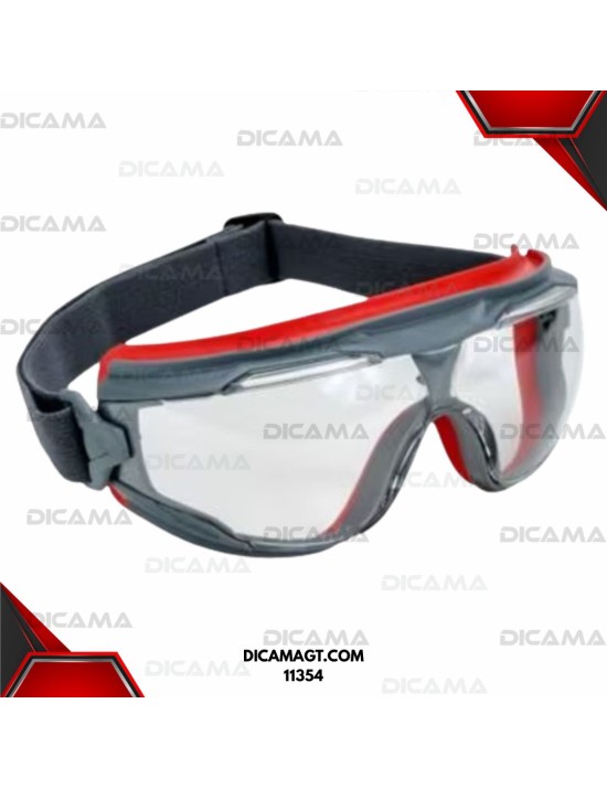 LENTES ROJO/GRIS MONOGAFA ANTIEMPAÑO GG501SGAF 3M 11354