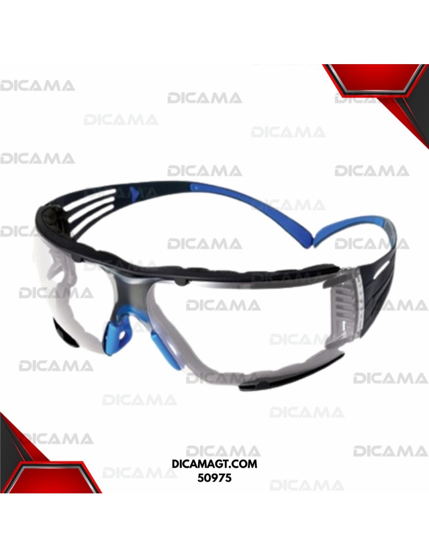 LENTES AZUL/NEGRO ANTIEMPAÑO BLU-F SF401SGAF 3M 50975