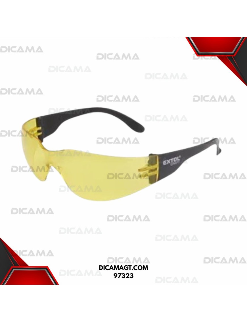 LENTES PROTECTOR  AMARILLO EXTOL 97323
