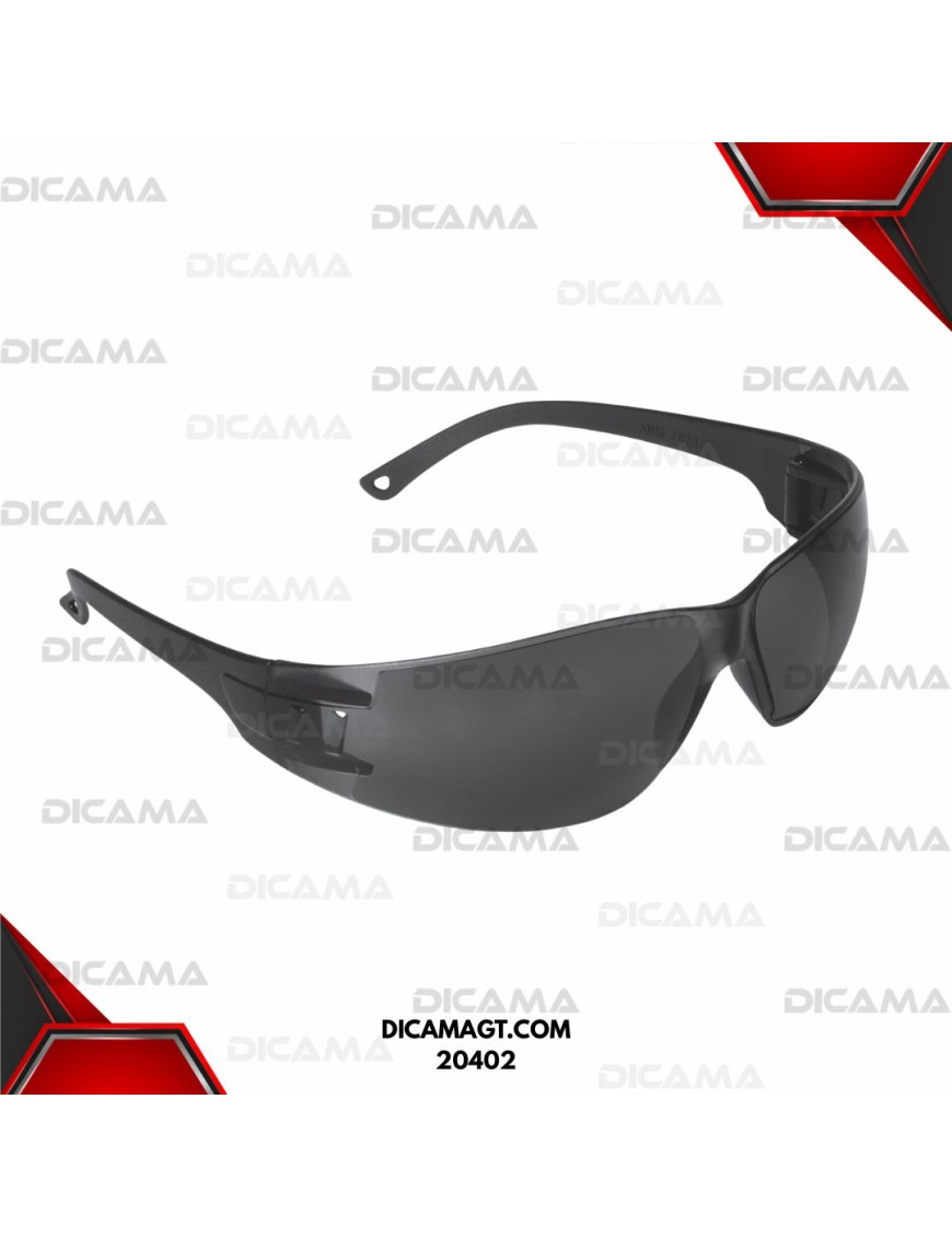 LENTES DE SEGURIDAD GRISES LITE PRETUL 20402
