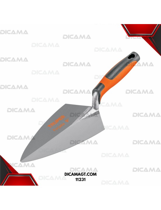 CUCHARA PARA ALBAÑIL 9 FORJADA TIPO FILADELFIA, COMFORT GRIP TRUPER 11231