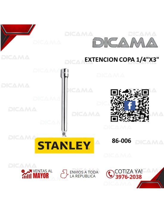 EXTENCION RAIZ 1/4 3"