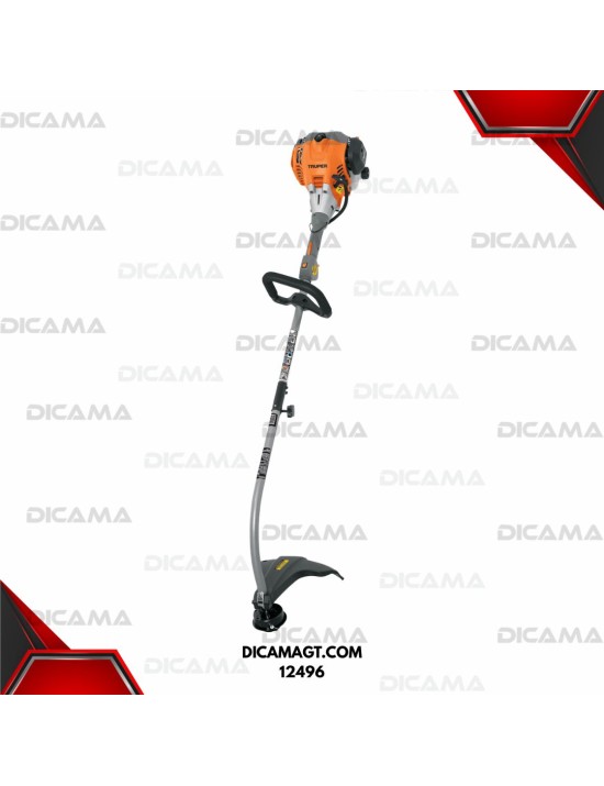 CHAPEADORA A GASOLINA 2 TIEMPOS 26CC 17 CURVA 1HP TRUPER 12496
