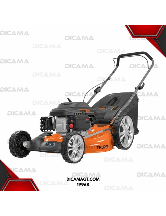 PODADORA A GASOLINA 6 HP 22 CORTA CESPED 196CC TRUPER 19968