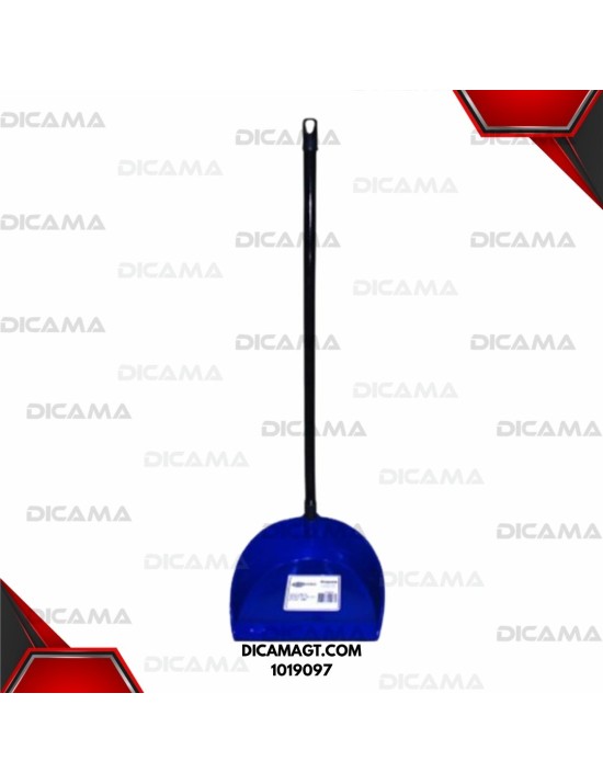 RECOGEDOR BASURA PLASTICO AZUL VOREL 1019097