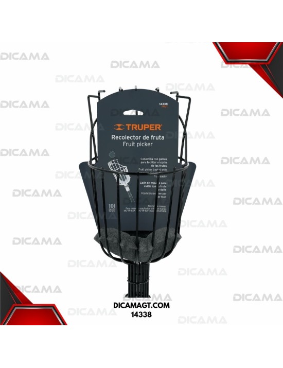 RECOLECTOR DE FRUTA SIN MANGO TRUPER 14338