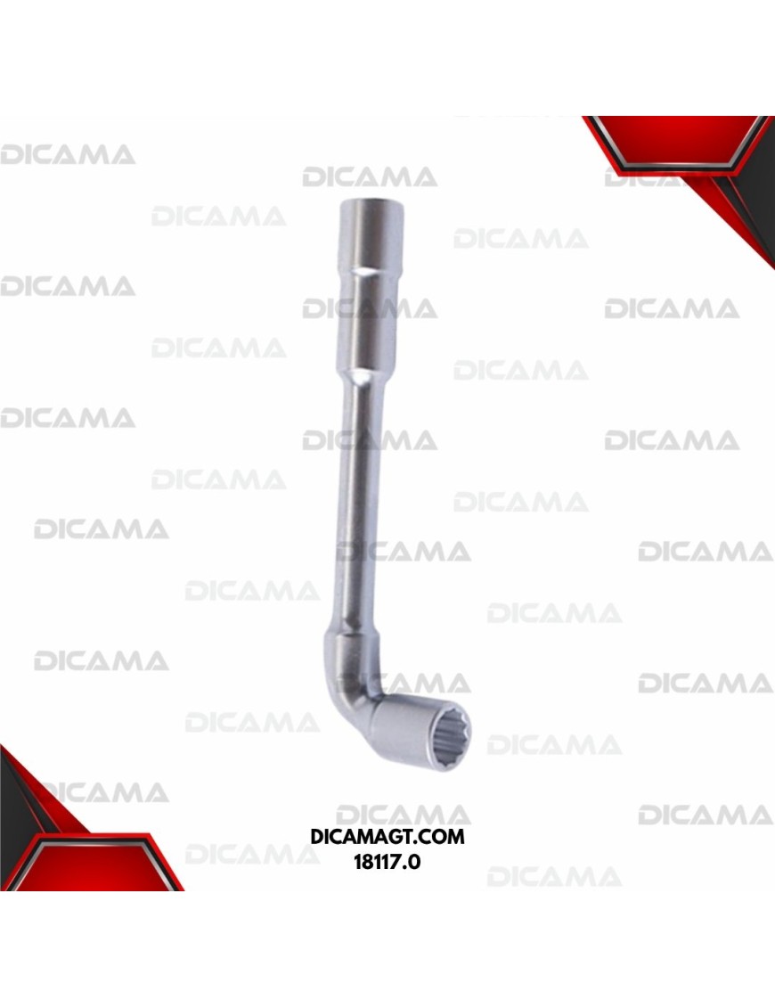 LLAVE DE CHUCHOS EN L 17 MM KENDO 18117.0