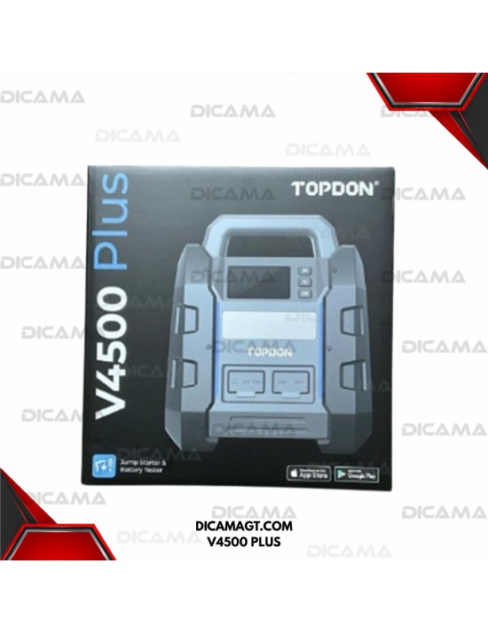 JUMPER 4,500 AMPERIO TOPDON V4500 PLUS