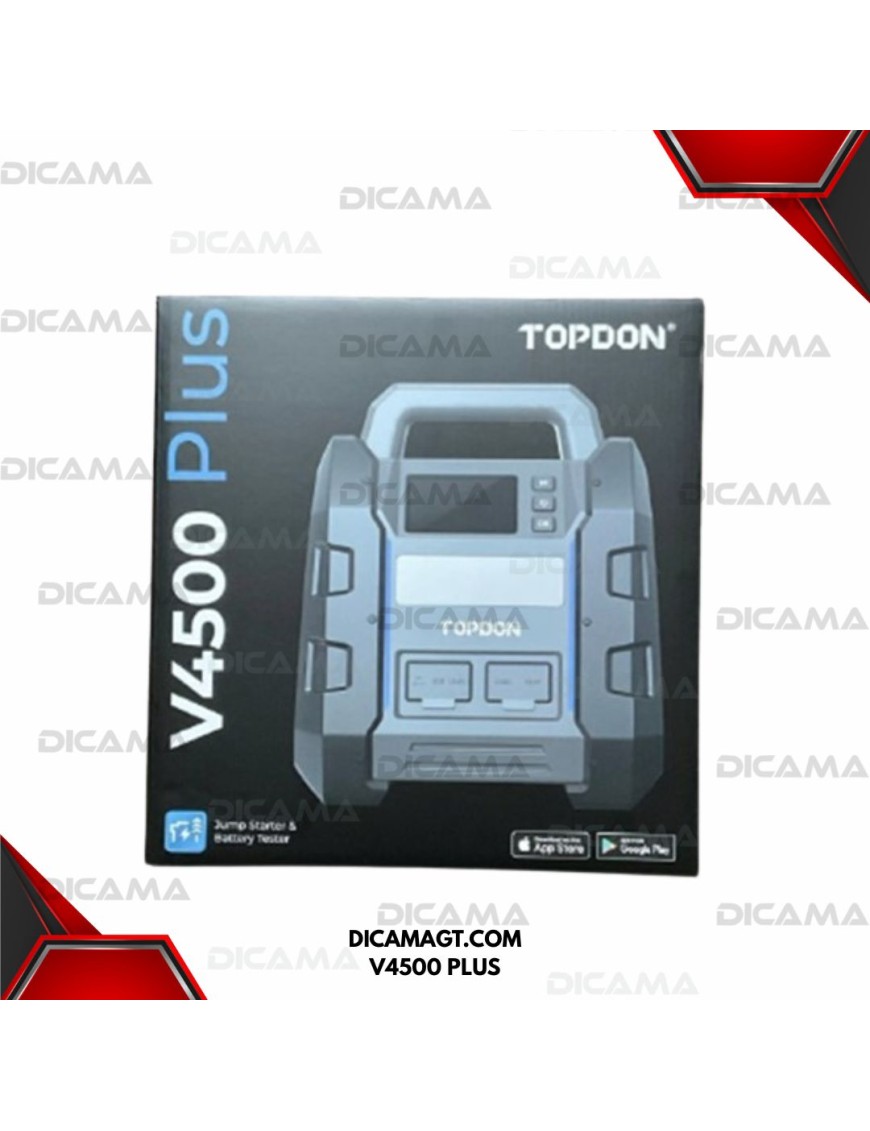 JUMPER 4,500 AMPERIO TOPDON V4500 PLUS